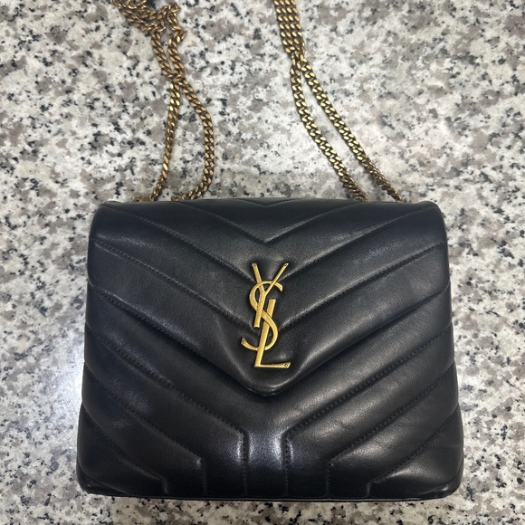 YSL Black Small Loulou - Picture 1 of 3